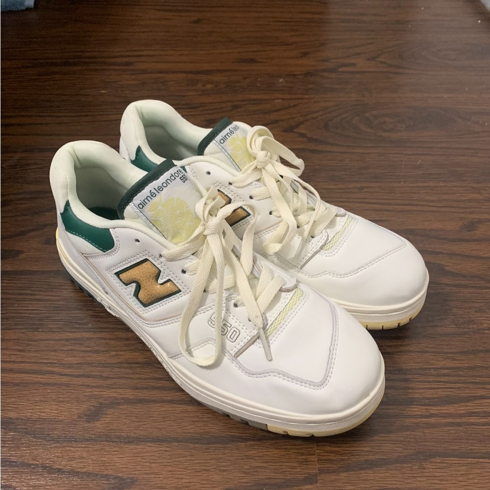 Aime Leon Dore New Balance 550 Natural Green